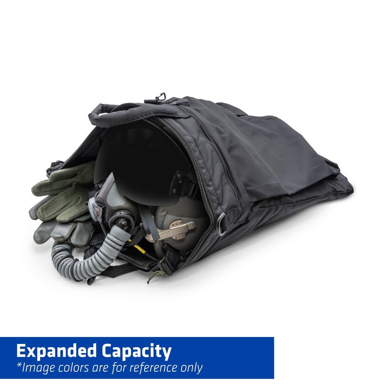 FlyBoys - Jumbo Helmet Bag - Ultra-Durable - Maximum Protection - Shock Absorption - Water Resistant - 7 Storage Pockets - Padded Handles - FOD Prevention - Green - Image 2